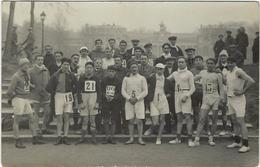 75 Paris   Carte Photo  A Localiser Ou Identifier Course  A Pieds Athletisme - Non Classés