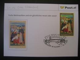 Österreich- Oberndorf 24.12.2006 Stille Nacht Feier - Cartas & Documentos