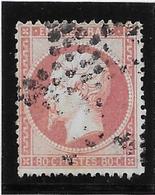 France N°24 - Oblitéré - B/TB - 1862 Napoléon III