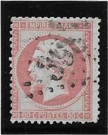 France N°24 - Oblitéré - B/TB - 1862 Napoléon III