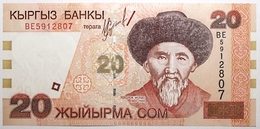 Kyrgyzstan - 20 Som - 2002 - PICK 19 - NEUF - Kirgisistan