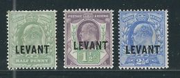 LEVANT Anglais N° 12 , 14 & 16 * - British Levant