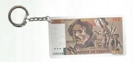 Porte Clefs , Clés, Billet De 100 Francs , 100 , 1978 ,  2 Scans, Frais Fr 1.95 E - Sleutelhangers