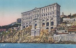 Cp , MONACO , Le Musée Océanographique, Côté Mer - Musée Océanographique