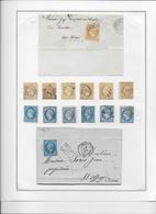 France N°21/22 - Collection Vendue Page Par Page - 1862 Napoleone III