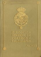 1920. CATALOGO DE LOS SELLOS DE CORREOS Y TELEGRAFOS DE ESPAÑA Y SUS COLONIAS. Madrid, 1920. (rarísimo Y Excelente Estad - Zonder Classificatie