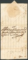 Sobre . 1589. MADRID A MILAN (ITALIA) (dirigida Al Duque De Terranova, Don Carlos De Aragón Y Tagliaria, Gobernador Y Ca - ...-1850 Prephilately