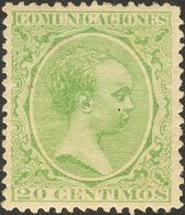 *220. 1889. 20 Cts Verde. PIEZA DE LUJO. - Other & Unclassified