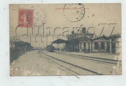 Dives-sur-Mer (14) : PP D'un Train En Gare De Dives - Cabourg Env 1918 (animé) PF. - Dives