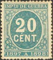 *235. 1897. 20 Cts Verde. Color Y Centraje Excepcional. PIEZA DE LUJO. - Autres & Non Classés