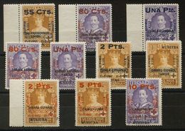 **392/01M. 1927. Serie Completa. MUESTRA, En Mayúsculas. MAGNIFICA. Edifil 2015: +1.480 Euros - Andere & Zonder Classificatie