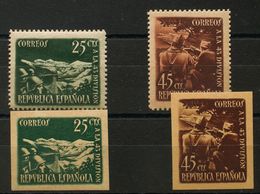 **787/88, 787/88A. 1938. Dos Series Completas (dentada Y Sin Dentar). MAGNIFICAS. Edifil 2019: 130 Euros - Autres & Non Classés