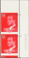 **2601pdv(2). 1981. 50 Pts Rojo, Pareja. DENTADO HORIZONTAL DESPLAZADO. MAGNIFICA. Edifil 2010: 210 Euros - Other & Unclassified