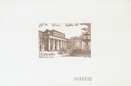 **8P. 1985. Prueba De Lujo. EXFILNA 85. MAGNIFICA. Edifil 2019: 90 Euros - Variétés & Curiosités