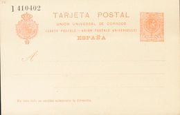 (*)EP53. 1910. 10 Cts Naranja Sobre Tarjeta Entero Postal. MAGNIFICA. Edifil 2019: 45 Euros - Otros & Sin Clasificación