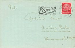 Sobre . 1938. (11 De Mayo). 12 P Carmín. Carta Completa De Un Miembro De La LEGION CONDOR De CASAS DE ALCANAR (TARRAGONA - Spanish Civil War Labels