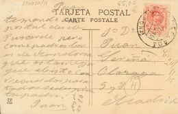 Sobre 269. 1915. 10 Cts Rojo. Tarjeta Postal De PUIGCERDA A MADRID, Con Motivo De Andorra. MAGNIFICA. - Andere & Zonder Classificatie