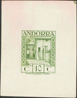 (*)17P. 1929. 10 Cts Verde. PRUEBA DE PUNZON. MAGNIFICA Y MUY RARA. - Other & Unclassified