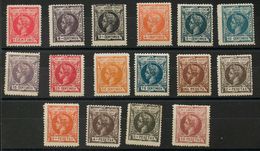 *19/34. 1905. Serie Completa. MAGNIFICA Y RARA. Edifil 2020: 1.150 Euros - Andere & Zonder Classificatie