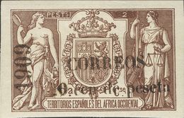 *50K. 1909. 10 Cts Sobre 2 Pts Castaño. MAGNIFICO. Edifil 2018: 245 Euros - Otros & Sin Clasificación