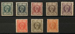 *1/8. 1902. Serie Completa. Muy Bien Centrada. MAGNIFICA Y RARA. Edifil 2018: 1.335 Euros - Other & Unclassified