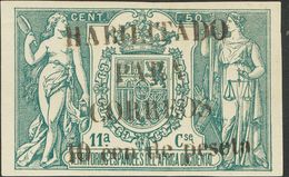 *58AA. 1909. 10 Cts Sobre 50 Cts Verde. MAGNIFICO. Edifil 2018: 148 Euros - Other & Unclassified
