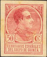 (*)137s. 1919. 50 Cts Carmín (conservación Habitual). SIN DENTAR. BONITO. Edifil 2020: 97 Euros - Autres & Non Classés