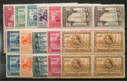 **191/01(4). 1929. Serie Completa, Bloque De Cuatro. MAGNIFICO. Edifil 2018: +640 Euros - Other & Unclassified