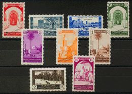 **148/60Ma. 1935. Serie Completa, Nueve Valores. Sobrecarga WATERLOW AND SONS LTD / SPECIMEN Y TALADRO. MAGNIFICA Y MUY  - Other & Unclassified