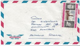 COVER CORREO AERO - VIA AIR MAIL - CASILIA - KONSTANZ ALEMANIA. - Equateur