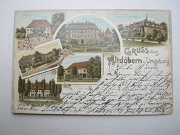 ALT DÖBERN , Seltenen Karte Um 1905 Mit Marke+Stempel - Döbern