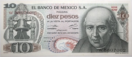 Mexique - 10 Pesos - 1975 - PICK 63h.4 - SPL - Mexique