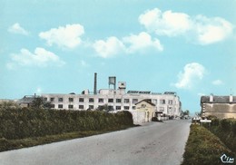 POUZAUGES. - Quartier Gare De Pouzauges Et Etablissements FLEURY-MICHON. Très Belle Carte - Pouzauges