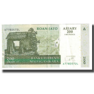 Billet, Madagascar, 200 Ariary, 2004, KM:87a, TTB - Madagaskar