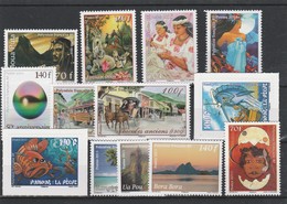 LOT 2004 POLYNESIE N°934-939-940-941-948-949-950-951-952-957-958-959-975 FACIALE** - Unused Stamps