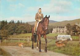 BALMORAL - HER MAJESTY THE QUEEN RIDING - Aberdeenshire