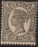 QUEENSLAND 1907 4d SG 294a HM RR28 - Nuovi