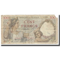 France, 100 Francs, Sully, 1939, P. Rousseau And R. Favre-Gilly, 1939-11-30, TB - 100 F 1939-1942 ''Sully''