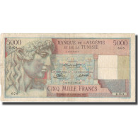 Billet, Algeria, 5000 Francs, 1950, 1950-01-23, KM:109a, TTB - Algérie