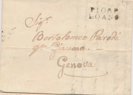LAC DEPARTEMENTS CONQUIS - LAC - P108P LOANO - 1846 - Pr Genova - TB - 1801-1848: Précurseurs XIX