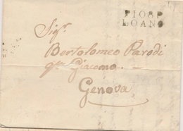 LAC DEPARTEMENTS CONQUIS - LAC - P108P LOANO - 1846 - Pr Genova - TB - 1801-1848: Precursors XIX