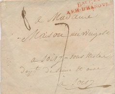 LSC MARQUES D'ARMEES - LSC - BAU GAL ARM. D'HANOVRE - Rge - Sans Date - TB - 1801-1848: Précurseurs XIX