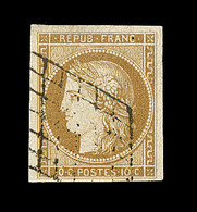 O EMISSION CERES 1849 - O - N°1 - Obl. Grille - TB - 1849-1850 Cérès