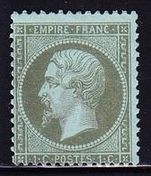 (*) NAPOLEON DENTELE - (*) - N°19 - TB - 1862 Napoléon III.