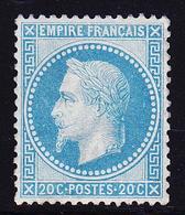 (**) NAPOLEON LAURE - (**) - N°29B - 20c Bleu - TB - 1863-1870 Napoléon III Con Laureles