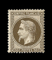 * NAPOLEON LAURE - * - N°30 - 30c Brun Foncé - TB - 1863-1870 Napoleon III With Laurels