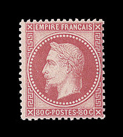 * NAPOLEON LAURE - * - N°32 - Rose Vif - Petite Trace - TB - 1863-1870 Napoléon III Lauré