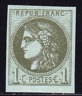 * EMISSION DE BORDEAUX  - * - N°39C - Margé - Quasi ** - TTB - 1870 Bordeaux Printing