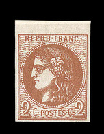 * EMISSION DE BORDEAUX  - * - N°40B - BDF - TB - 1870 Bordeaux Printing