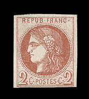 * EMISSION DE BORDEAUX  - * - N°40Ba - 2c Rouge Brique - R2 - TB - 1870 Emission De Bordeaux